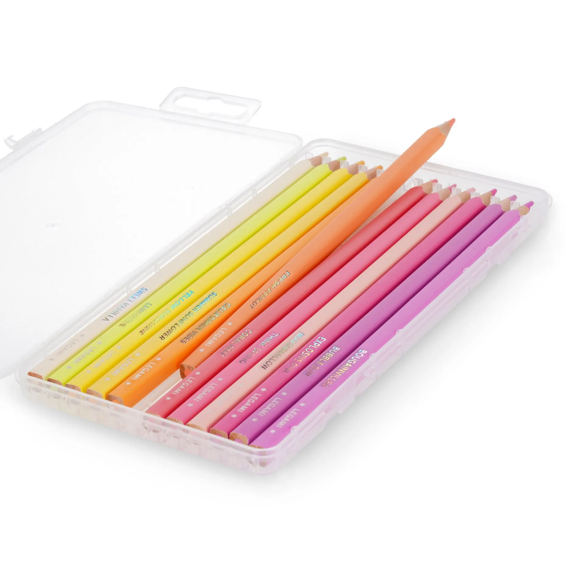 Set de 12 Crayons de Couleur - Live Colorfully