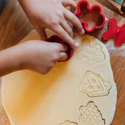 Set de 5 Emporte-pièces avec Tampon à Biscuits - Cookie Time!