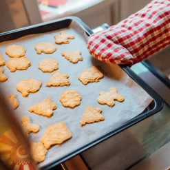 Set de 5 Emporte-pièces avec Tampon à Biscuits - Cookie Time!