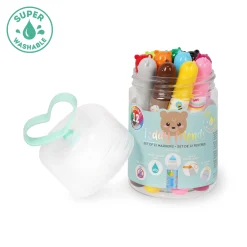 Set de 12 Feutres - Teddy Friends