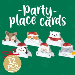 Set de 12 Marque-Places de Noël
