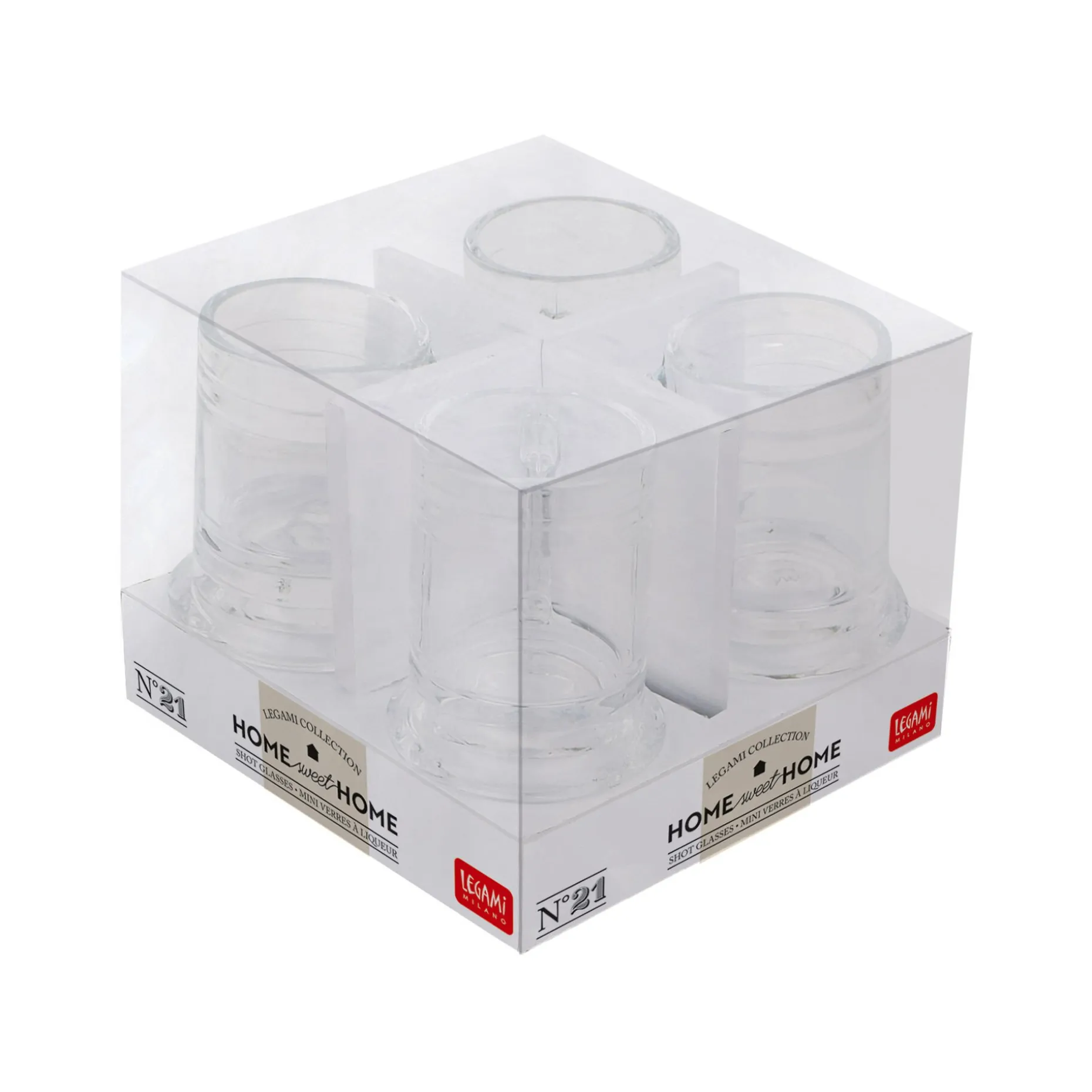 Set de 4 mini Verres à Liqueur