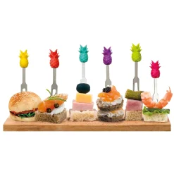 Set de 6 Petites Fourchettes à Apéritif