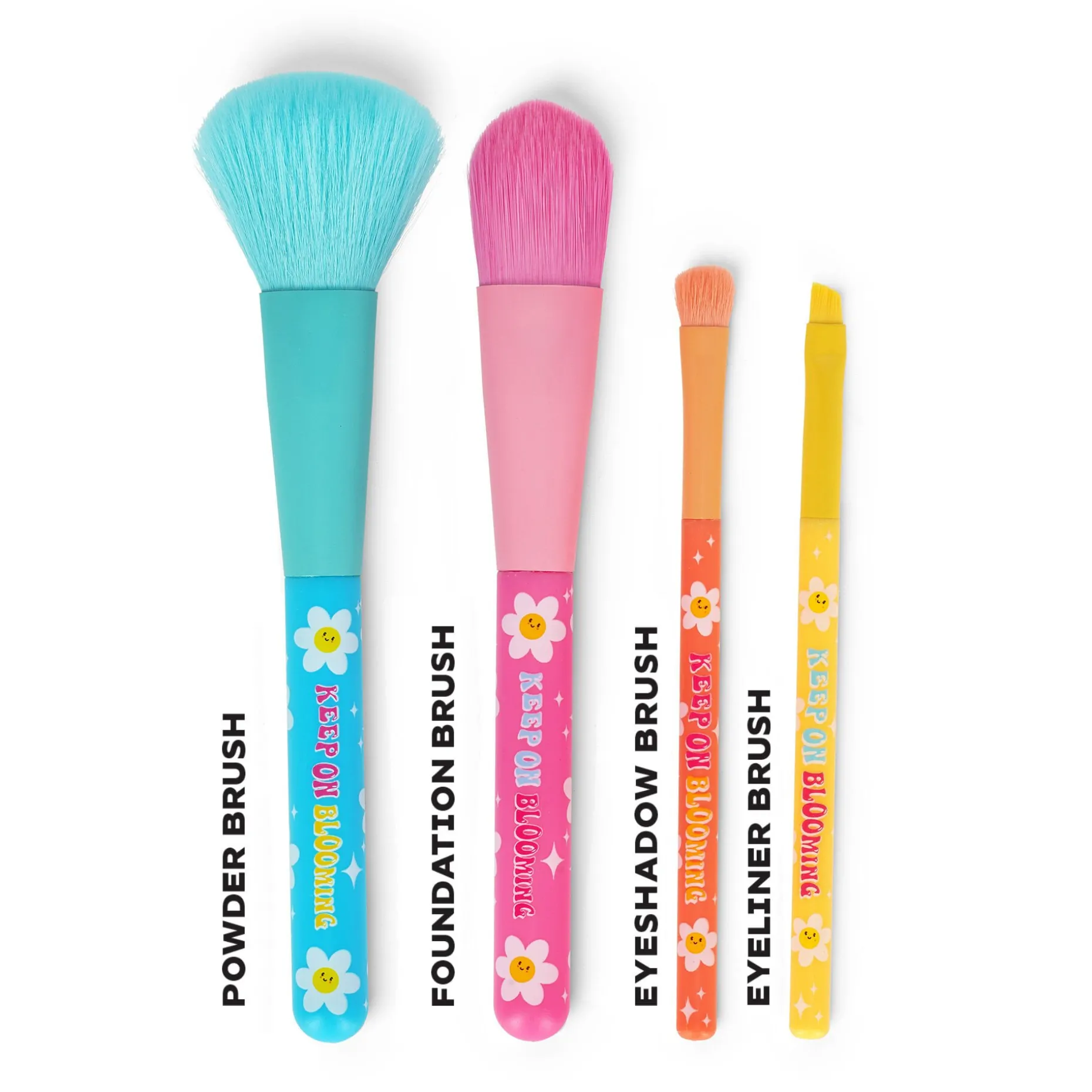 Set de 4 Pinceaux de Maquillage - Oh My Glow !