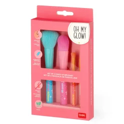 Set de 4 Pinceaux de Maquillage - Oh My Glow !