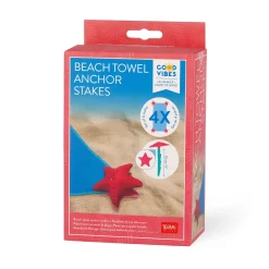 Set de 4 Piquets pour Serviette de Plage - Beach Towel Anchor Stakes