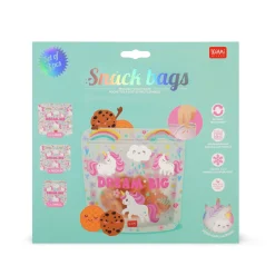 Set de 3 Pochettes pour Aliments - Snack Bags