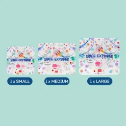 Set de 3 Pochettes pour Aliments - Snack Bags