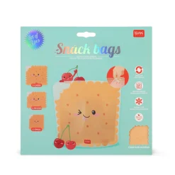 Set de 3 Pochettes pour Aliments - Snack Bags