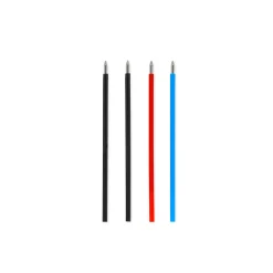Set de 4 Recharges pour Stylo à Encre Gel Effaçable 3 Couleurs