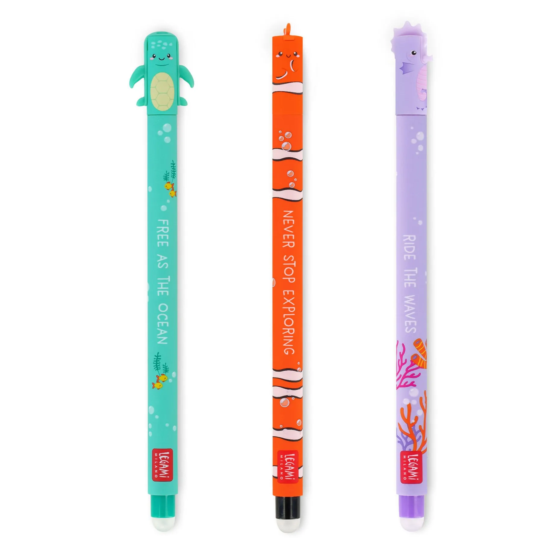 Set de 3 Stylos à Encre Gel Effaçable - Erasable Pen
