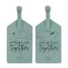 Set de 2 Étiquettes de Bagage - Let's Get Lost Together