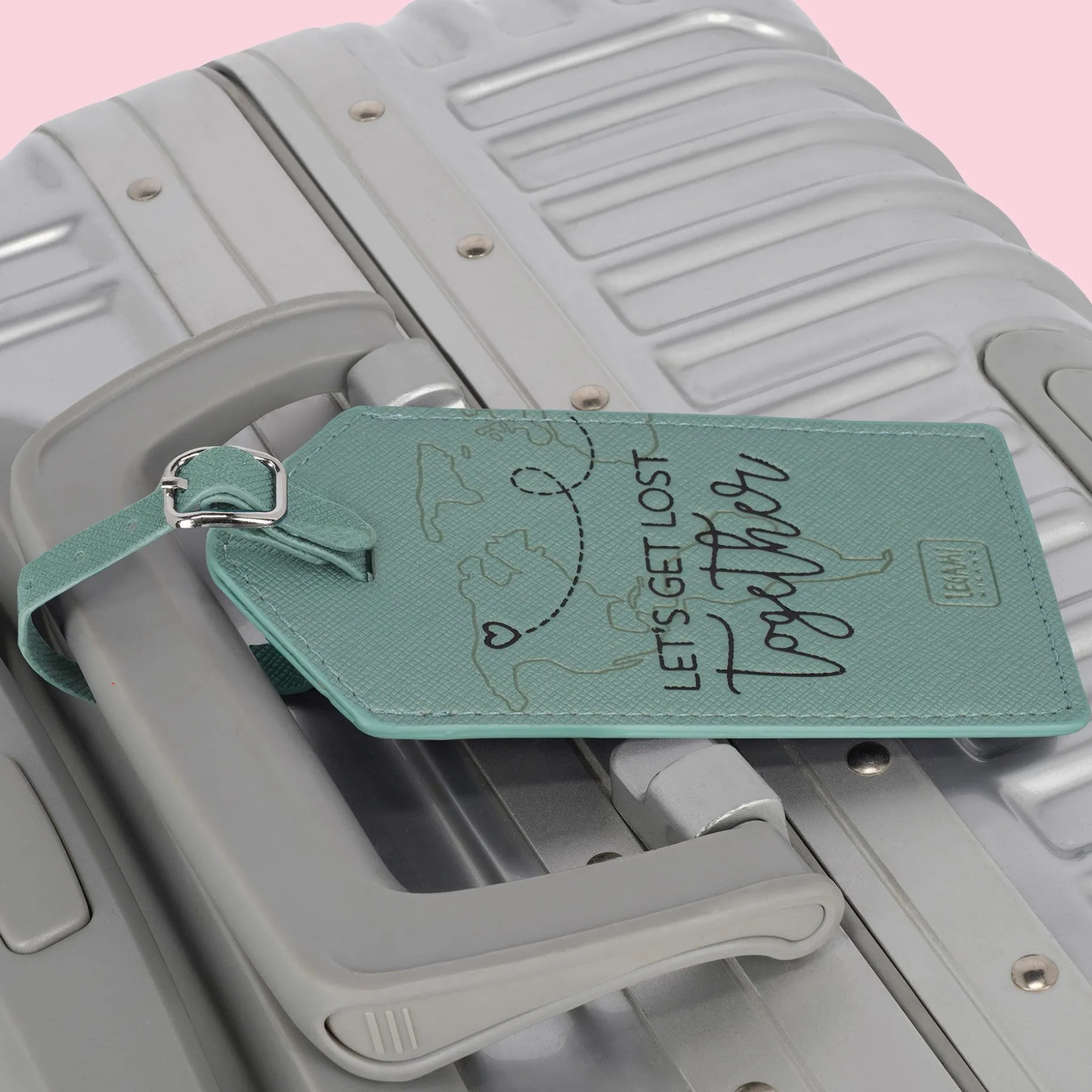 Set de 2 Étiquettes de Bagage - Let's Get Lost Together