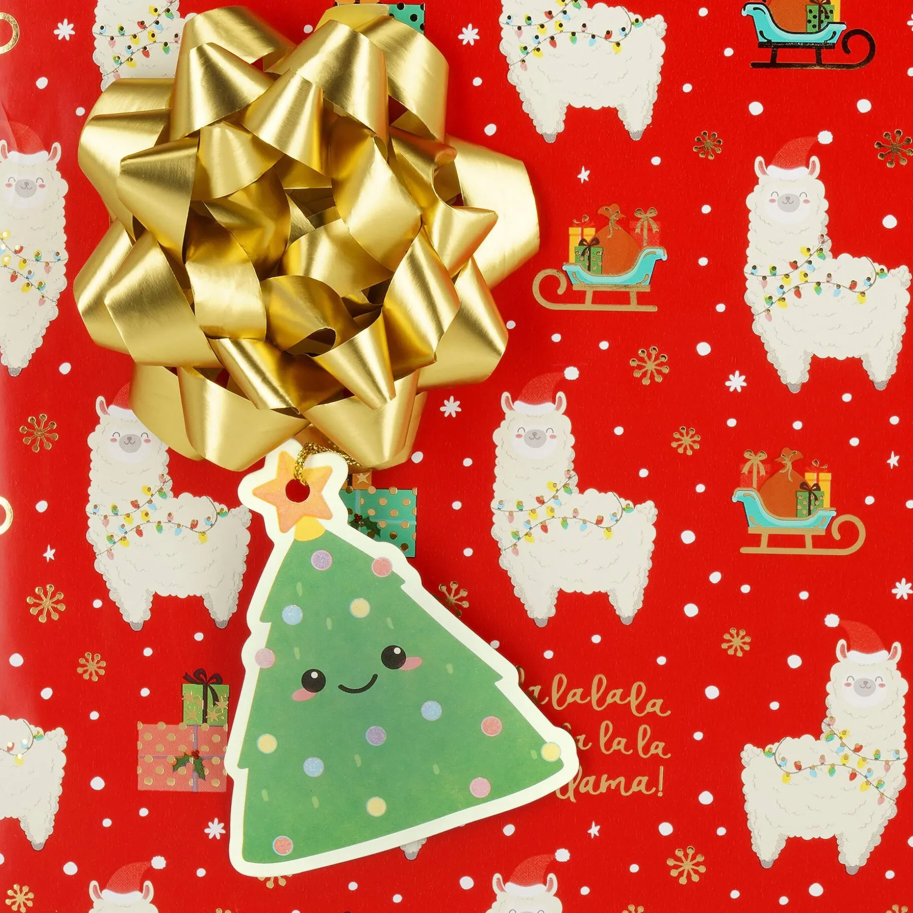 Set de 10 Étiquettes de Cadeau de Noël