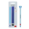 Set Stylo effaçable Elephant et recharge bleue
