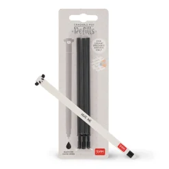 Set Stylo effaçable Panda et recharge noire