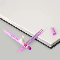 Set Stylo Lovely Nunny et Recharge Violette