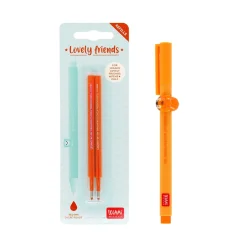 Set Stylo Lovely Tiger et Recharge Orange