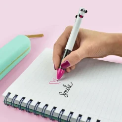 Stylo à Bille à deux Couleurs - Click&Clack