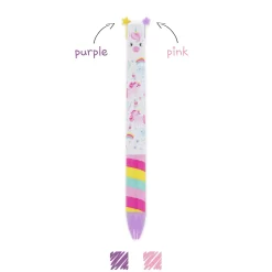 Stylo à Bille à deux Couleurs - Click&Clack