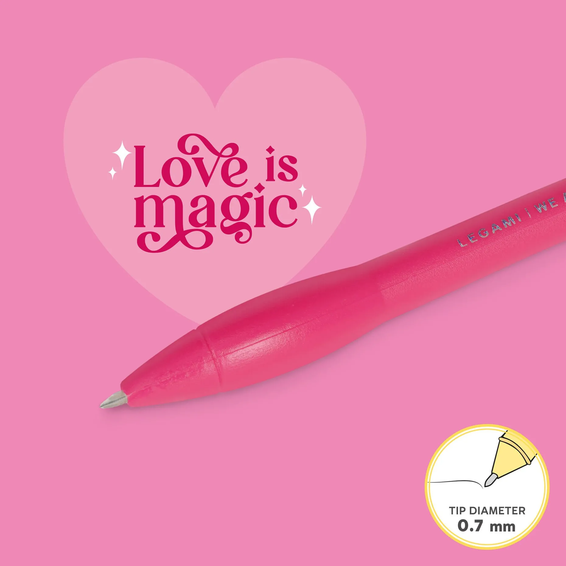 Stylo à Bille Lumineux - Writing is Magic