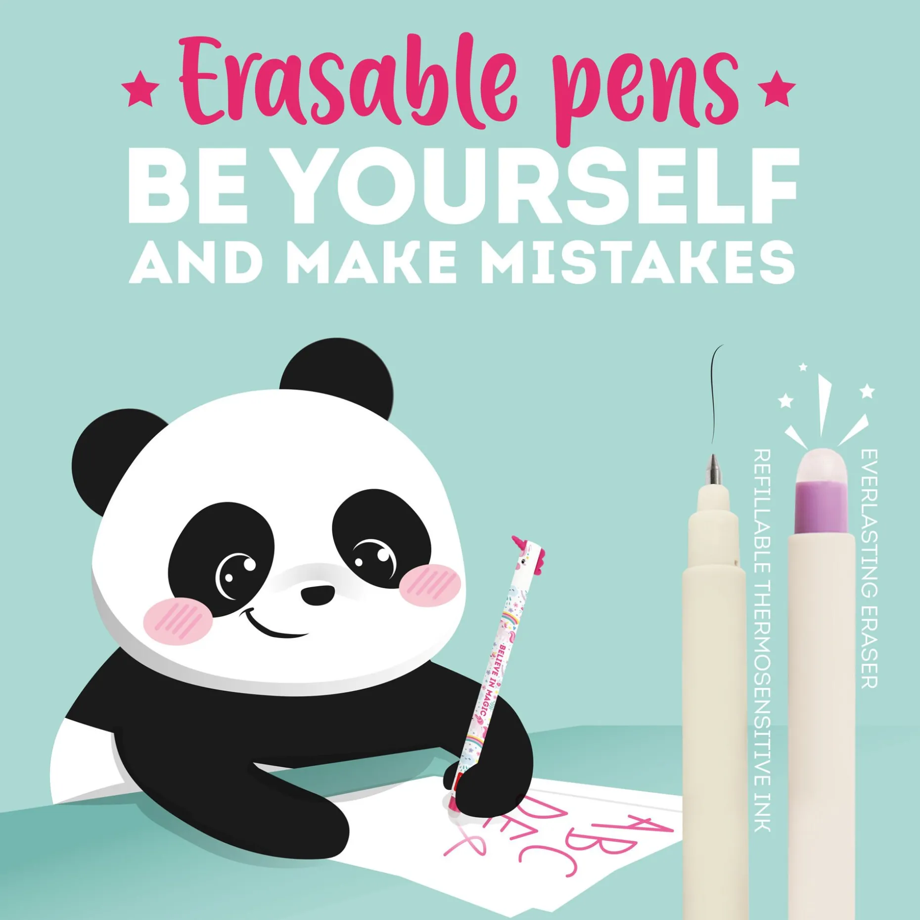 Stylo a Encre Gel Effaçable - Erasable Pen