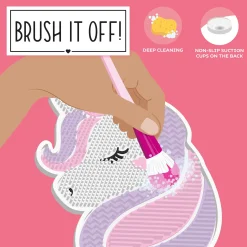 Tapis de Nettoyage pour Pinceaux de Maquillage - Brush it Off!