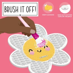 Tapis de Nettoyage pour Pinceaux de Maquillage - Brush it Off!