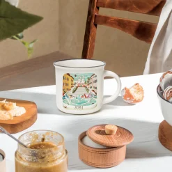 Tasse en Porcelaine - Cup-Puccino - World Cities Collection