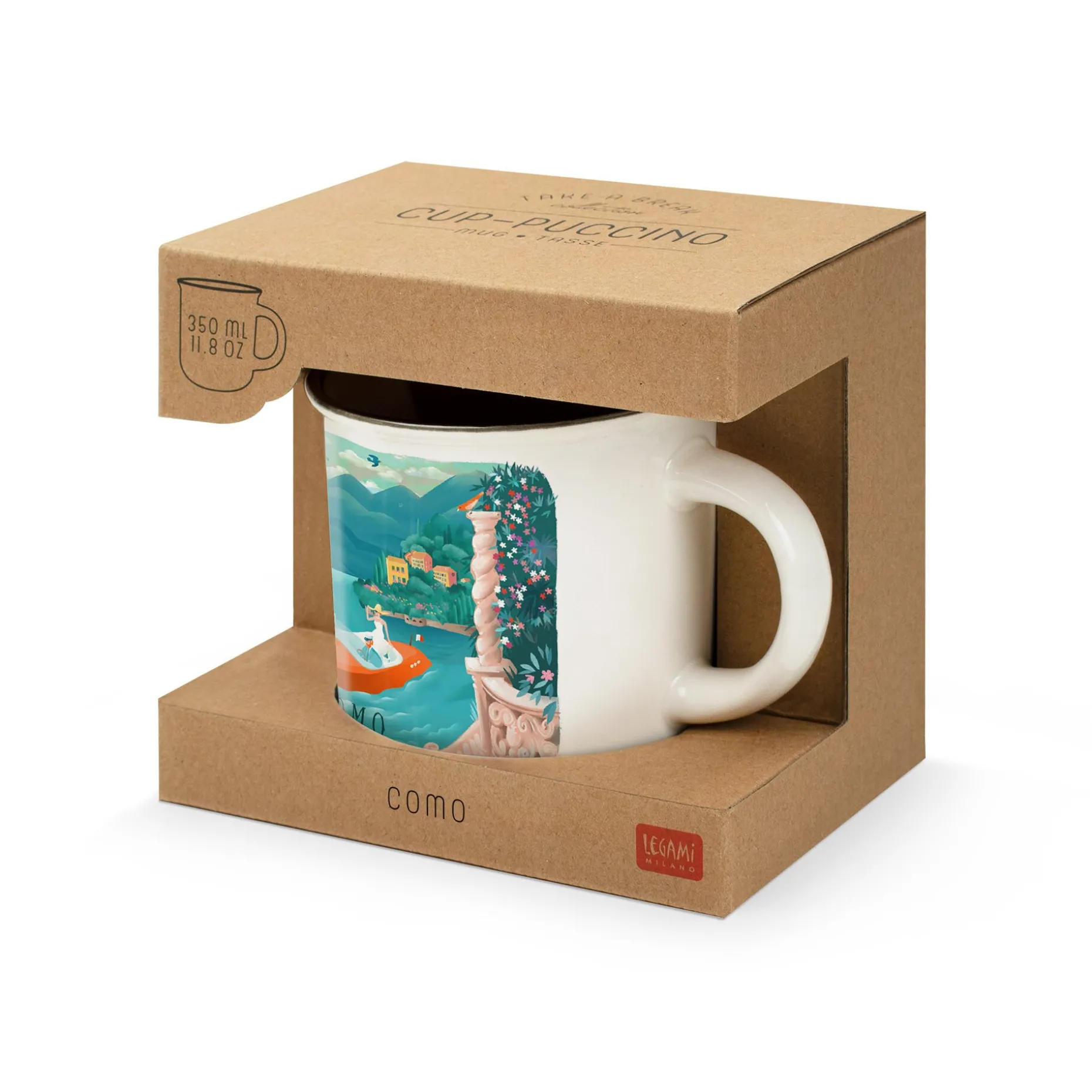 Tasse en Porcelaine - Cup-Puccino - World Cities Collection