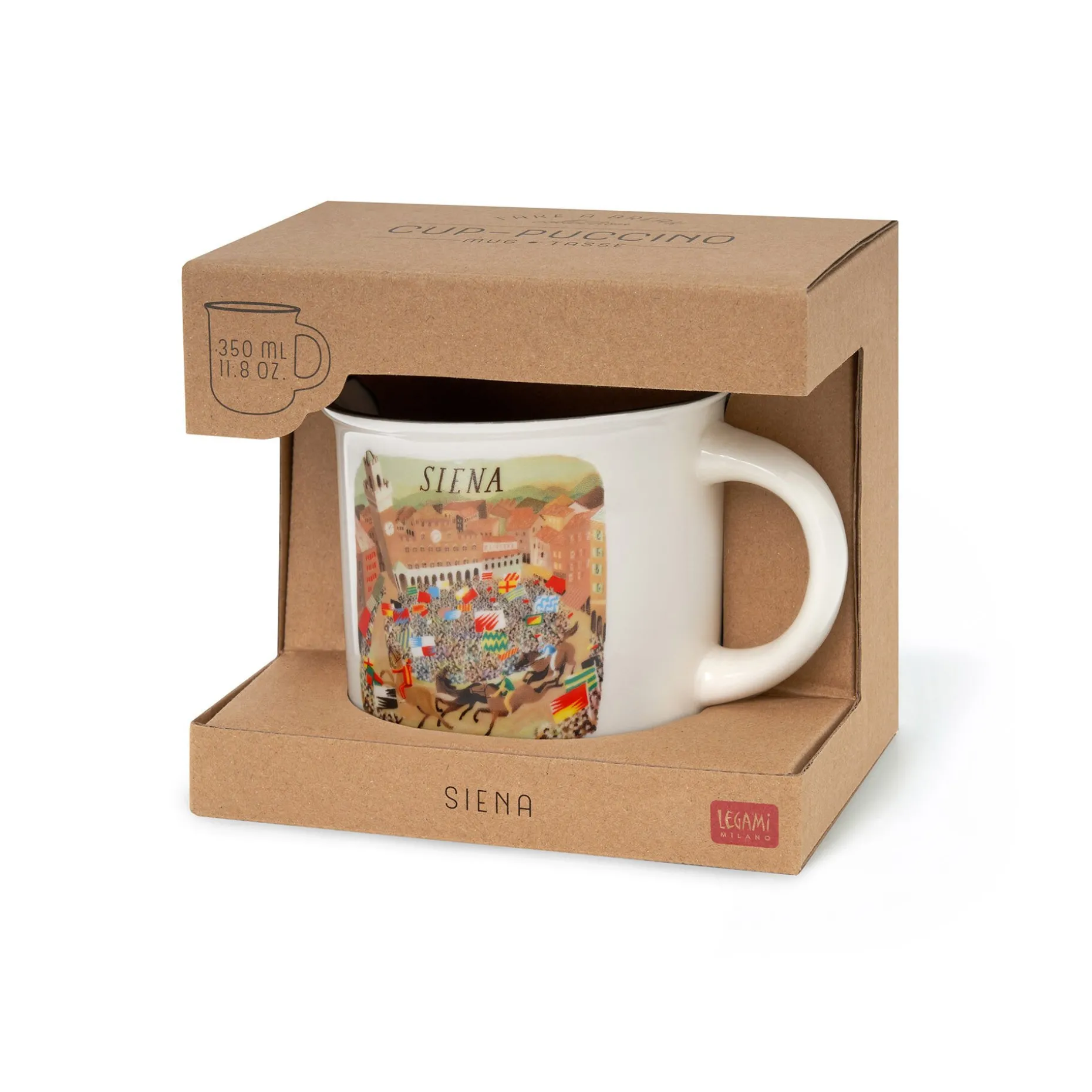 Tasse en Porcelaine - Cup-Puccino - World Cities Collection