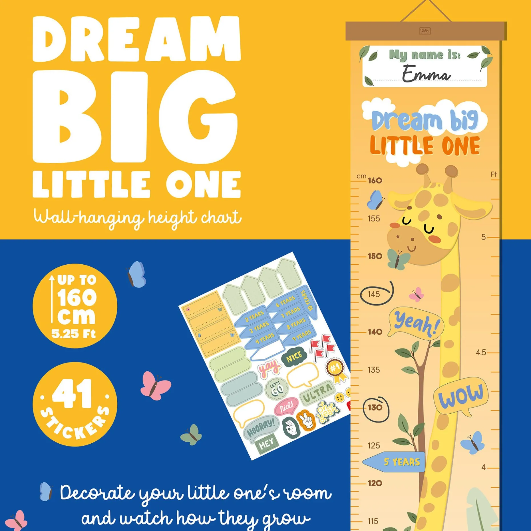Toise Murale - Dream Big Little One