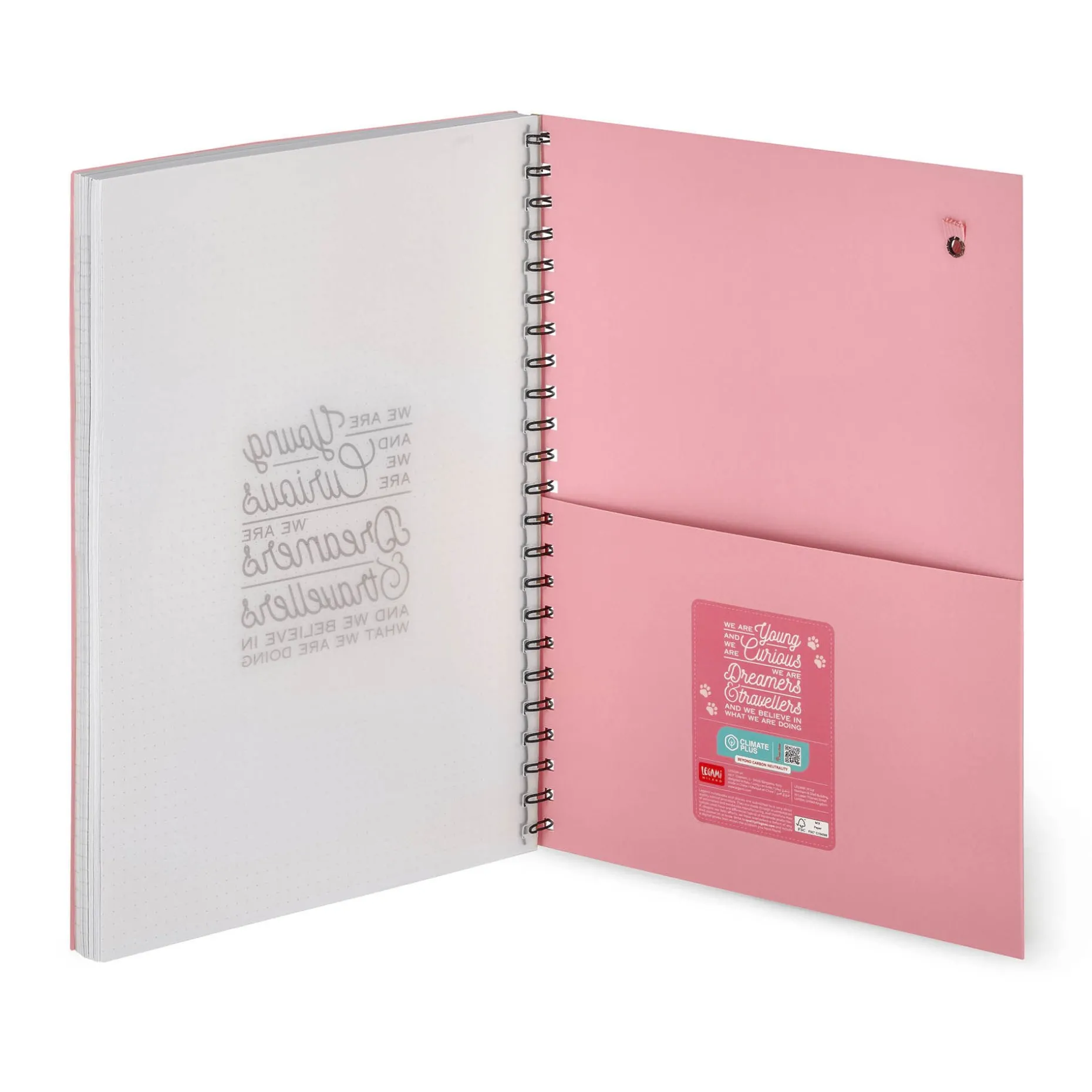 Trio - Cahier à Spirale 3 en 1 - Maxi - Format A4