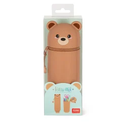 Trousse en Silicone Souple 2-en-1 - Kawaii